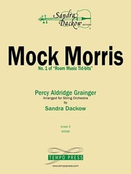 Mock Morris Orchestra sheet music cover Thumbnail